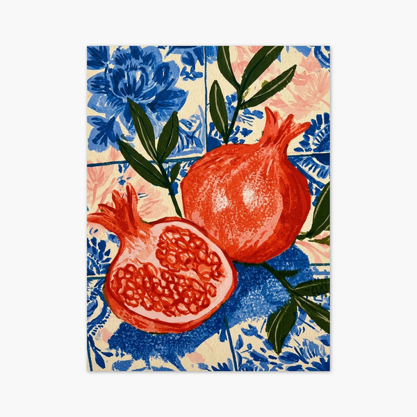 Pomegranate Art Print art print