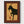 Whimsigoth Smoking Goat Wall Art poster in black frame