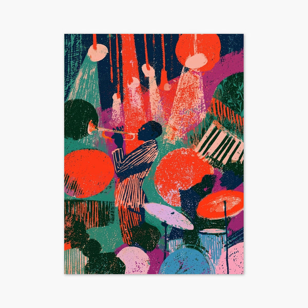 Jazz Poster art print