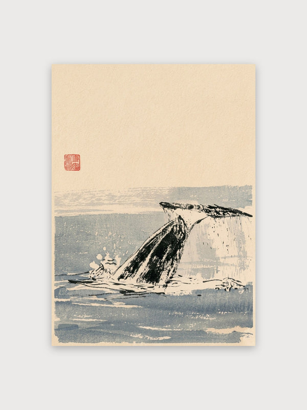Japanese Coastal Rock Landscape - Digital Download