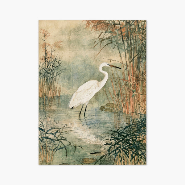 Blue Heron Wall Art art print