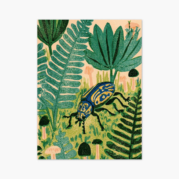 Beetle Wall Art Print art print