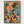 Funky Wall Art Jazz Piano Print poster in black frame