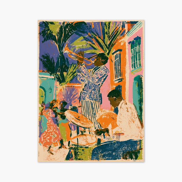 Jazz Musicians Pop Art Print art print