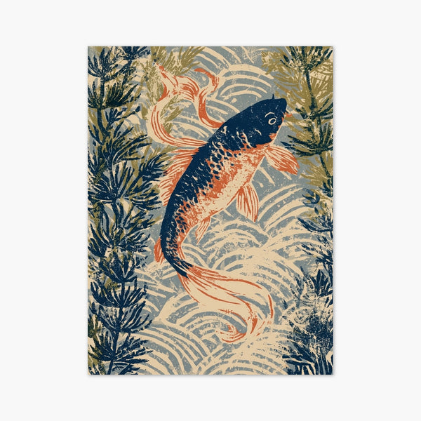 Koi Fish Wall Art art print