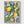 Lemon Watercolor Print poster in oak frame