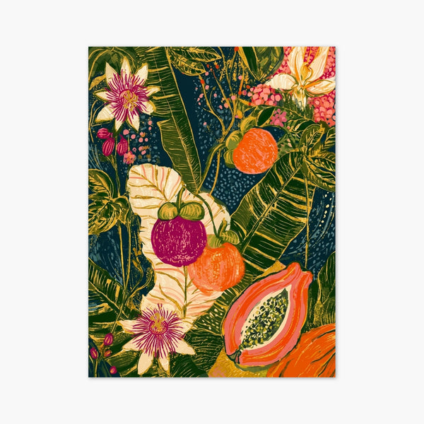 Tropical Botanical Print art print