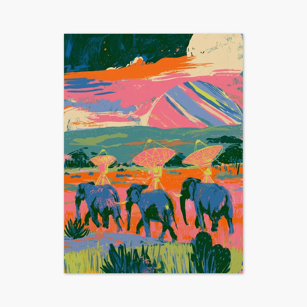 Elephant Wall Art art print