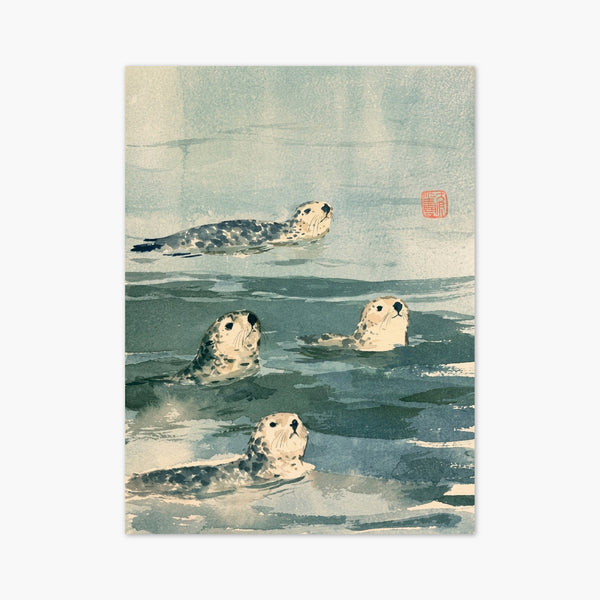 Seal Print art print