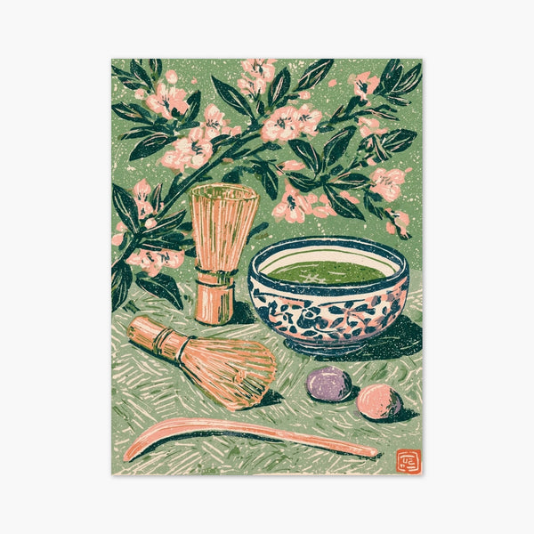Japanese Tea Ceremony Print art print
