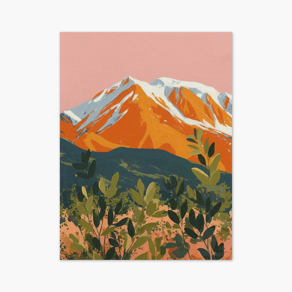 Mountain Wall Art art print