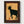 Retro Pop Art Goat Poster poster in black frame
