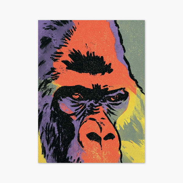Pop Art Gorilla Poster art print