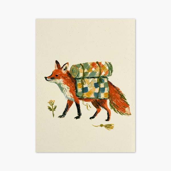 Fox Art Print art print