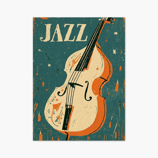 Jazz Poster art print