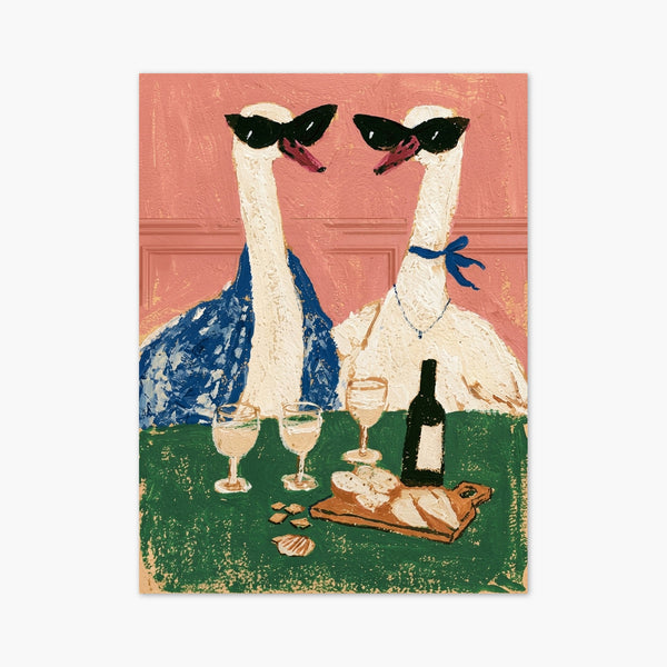 Wine Poster art print