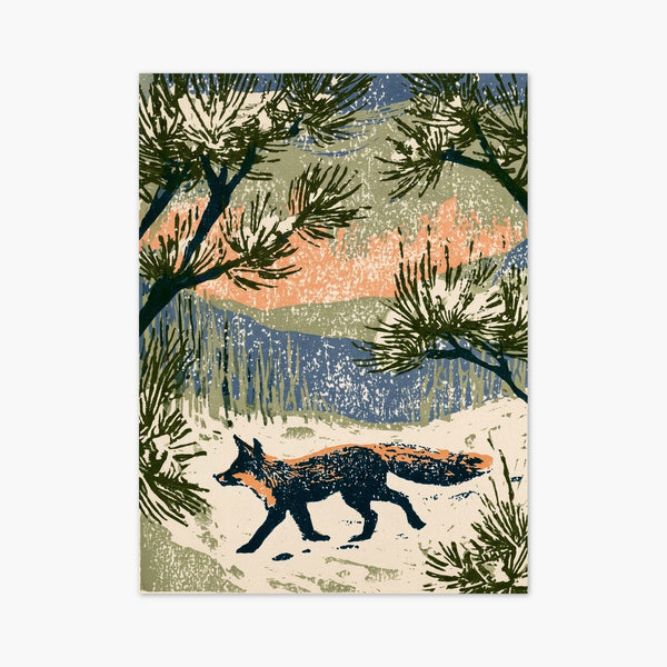 Fox Art Print art print