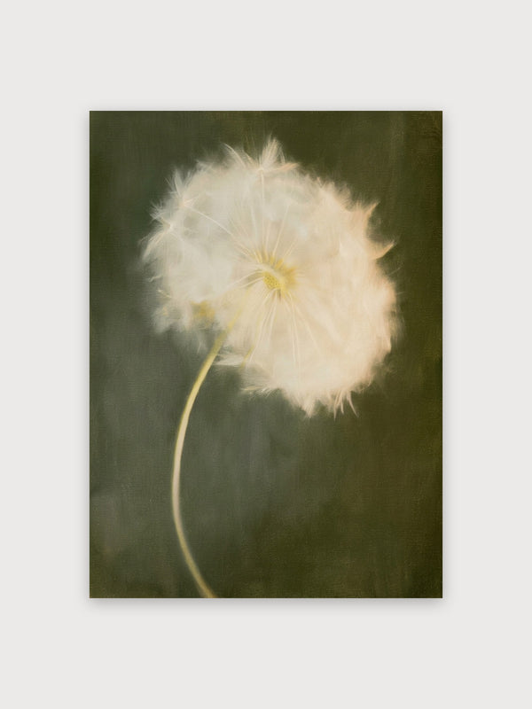 Dandelion Seedhead Watercolor - Digital Download