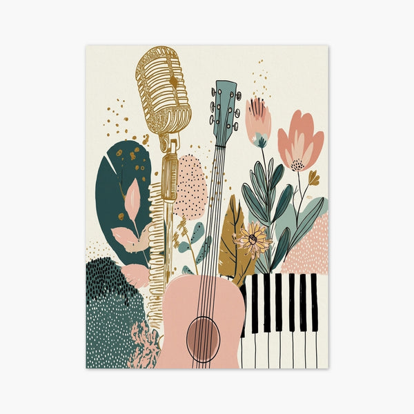 Guitar Wall Art art print
