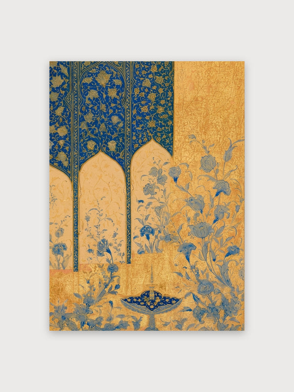 Persian Garden Miniature Floral - Digital Download