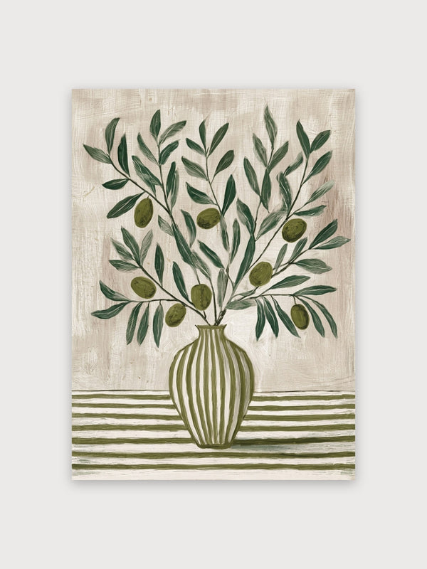 Olive Branch Botanical Still Life - Digital Download