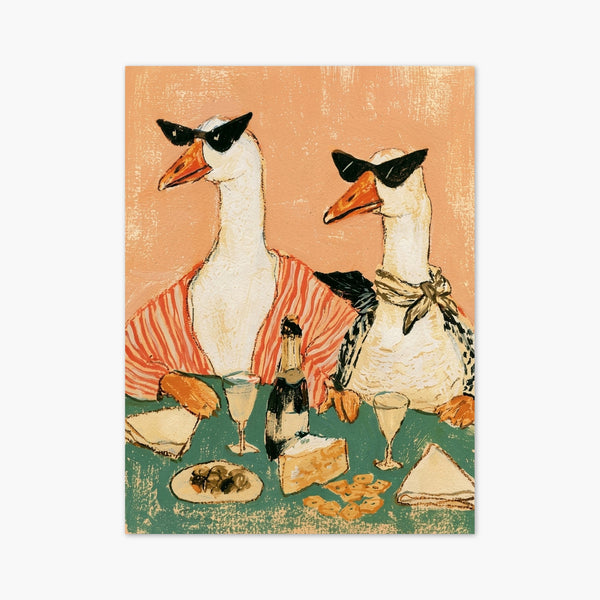 Silly Goose Print art print