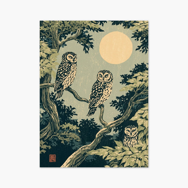 Owl Wall Art art print