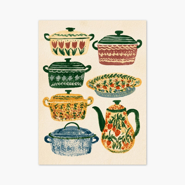 Folk Art Print art print