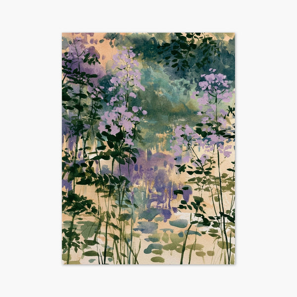 Watercolor Flowers Print art print