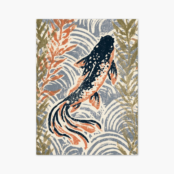 Koi Fish Wall Art art print