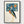 Blue Heron Wall Art poster in black frame