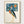 Blue Heron Wall Art poster in oak frame