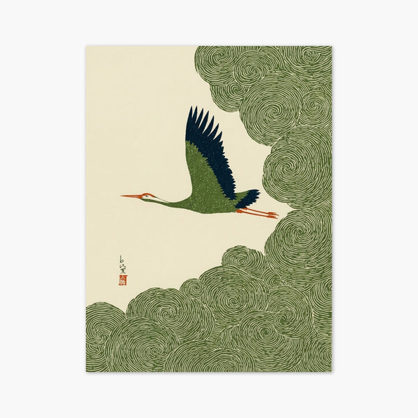 Crane Art Print art print