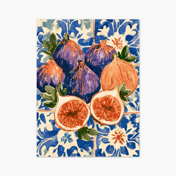 Watercolor Fruit Print art print
