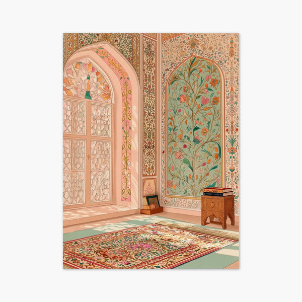 Mughal Interior Wall Decor art print