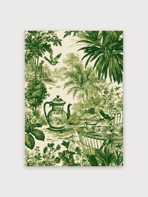 Vintage Garden Tea Time - Digital Download