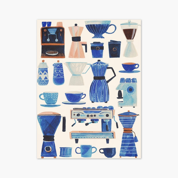 Coffee Bar Art Print art print
