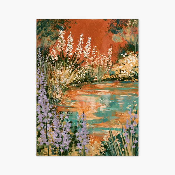 Watercolor Landscape Print art print