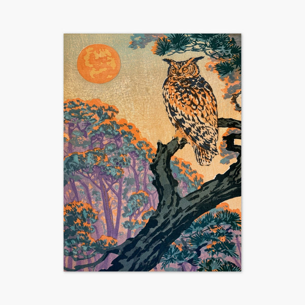 Great Horned Owl Wall Art art print