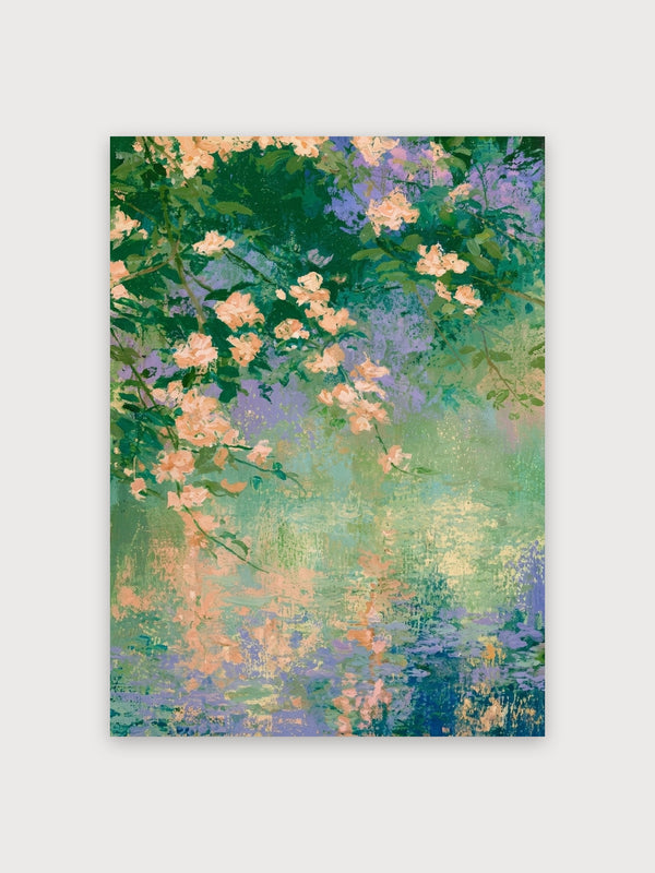 Garden Flowers Impressionist Dream - Digital Download