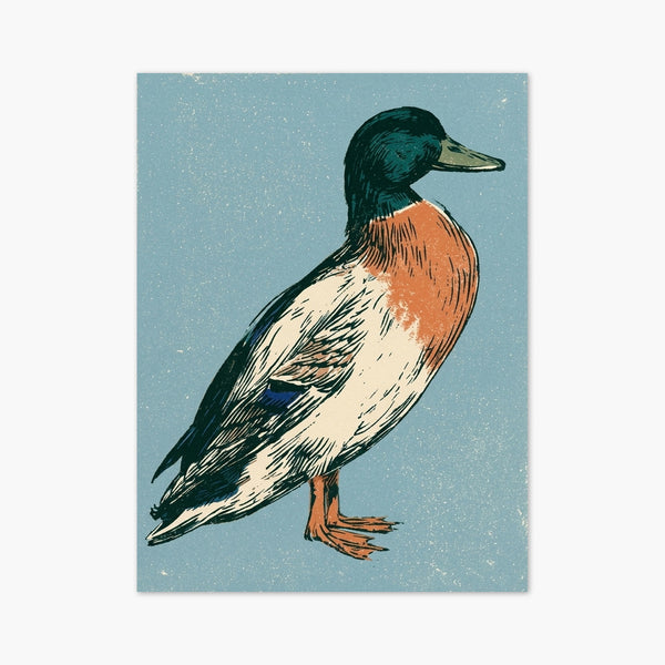 Duck Print art print