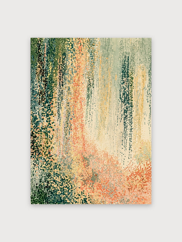 Cascading Dots Abstract Contemporary - Digital Download