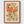 Floral Rib Cage Watercolor Art poster in black frame