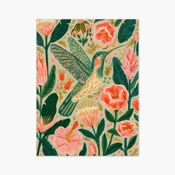Hummingbird Art Print art print