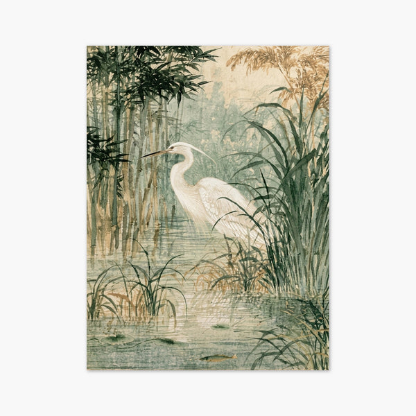 Blue Heron Wall Art art print