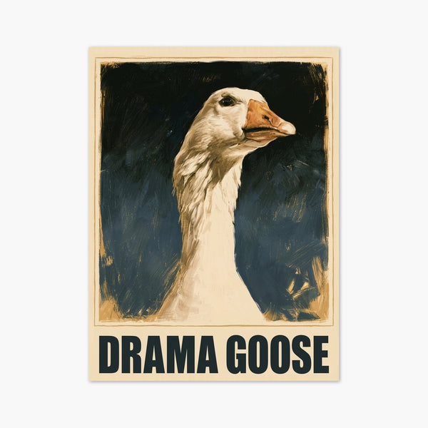 Silly Goose Print art print