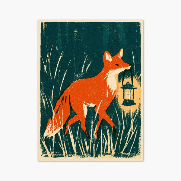 Fox Art Print art print