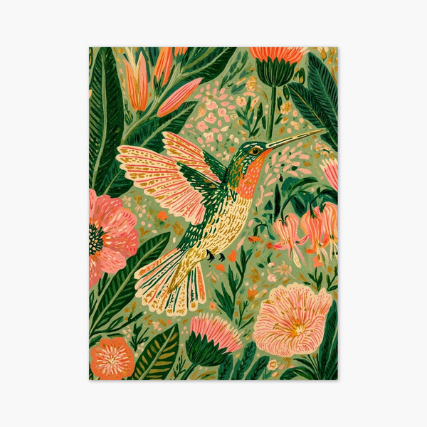 Hummingbird Print art print