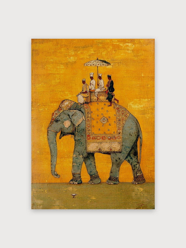 Mughal Elephant Howdah Procession - Digital Download