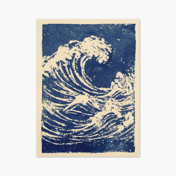 The Great Wave Poster art print